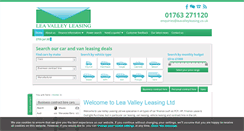 Desktop Screenshot of leavalleyleasing.co.uk